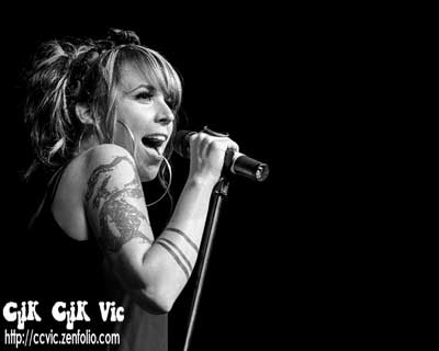 Photo of Suzie McNeil performing at the Taste of the Kingsway in Toronto. Photo credit ccvic.zenfolio.com