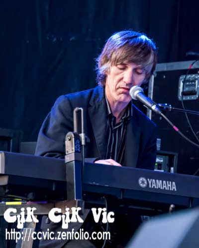 Photo of the Paul James Band performing at the CNE Midway Stage on Aug 18 2014. Photo credit Vincent Banial and Uniquely Toronto