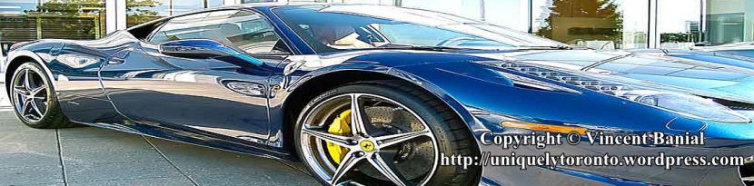 Ferrari 458 photo taken by Vincent Banial and Uniquely Toronto