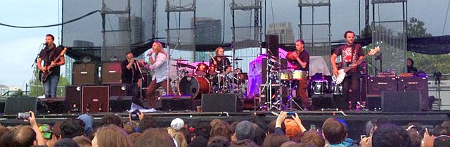 iPhone photo frm Aug 16 2014 "I Mother Earth" concert . Taken by Wikipedia User SPKx. GNU Free Documentation License. Creative Commons Attribution-ShareAlike 3.0. Available from Wikipedia.org