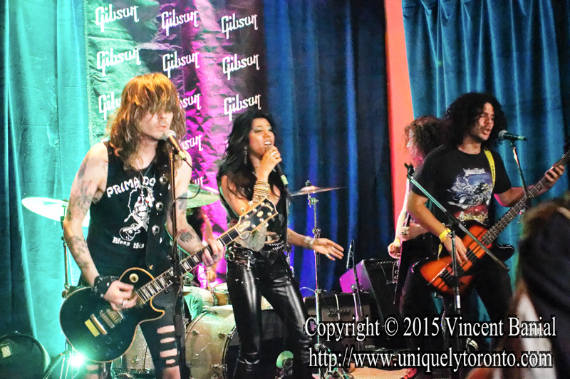 Photo of Diemonds performing at the eOne Music Canada 2015 CMW party. Photo credit Vincent Banial