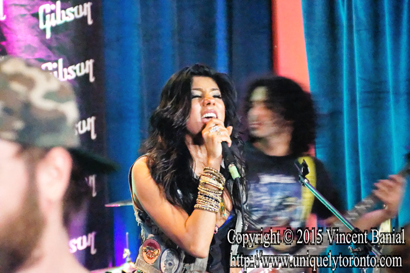 Photo of Diemonds performing at the eOne Music Canada 2015 CMW party. Photo credit Vincent Banial