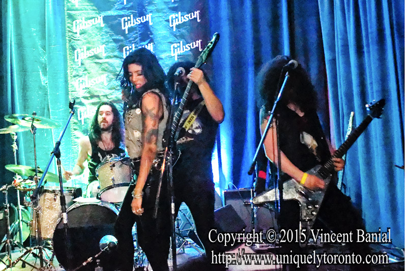 Photo of Diemonds performing at the eOne Music Canada 2015 CMW party. Photo credit Vincent Banial