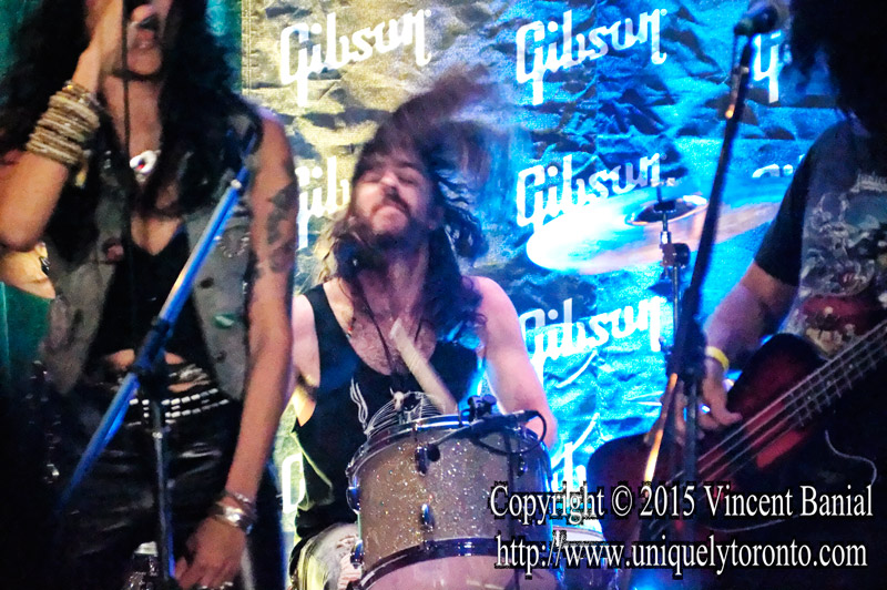 Photo of Diemonds performing at the eOne Music Canada 2015 CMW party. Photo credit Vincent Banial