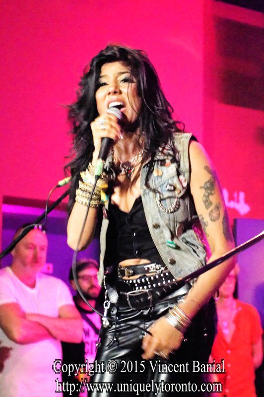 Photo of Diemonds performing at the eOne Music Canada 2015 CMW party. Photo credit Vincent Banial