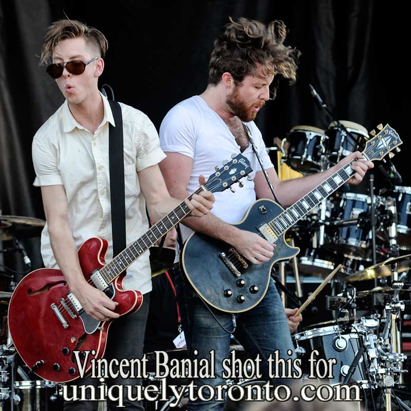 Photo of the Gloryhound concert at WTFest in Brantford in 2015. Photo credit Vincent Banial