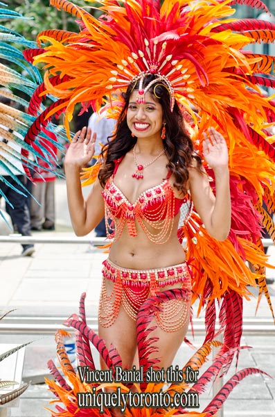 Photo from the Official Launch of the 2015 Scotiabank Toronto Caribbean Carnival. Photo credit Vincent Banial
