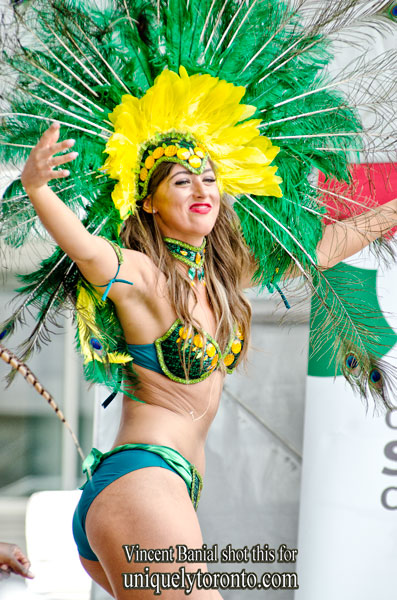 Photo from the Official Launch of the 2015 Scotiabank Toronto Caribbean Carnival. Photo credit Vincent Banial
