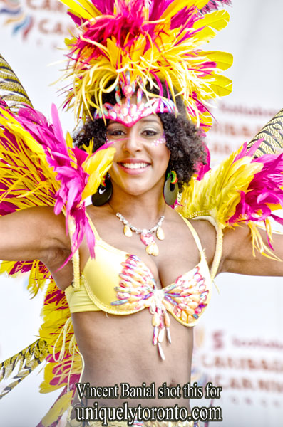 Photo from the Official Launch of the 2015 Scotiabank Toronto Caribbean Carnival. Photo credit Vincent Banial
