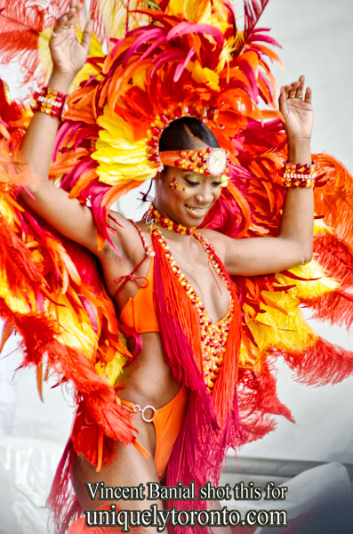 Photo from the Official Launch of the 2015 Scotiabank Toronto Caribbean Carnival. Photo credit Vincent Banial