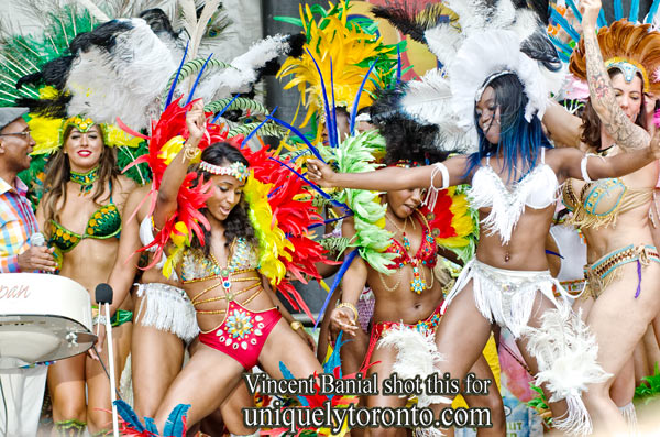 Photo from the official Launch of the 2015 Scotiabank Toronto Caribbean Carnival. Photo credit Vincent Banial