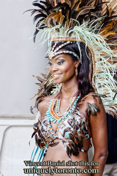 Photo from the Official Launch to kickoff the 2015 Scotiabank Toronto Caribbean Carnival. Photo credit Vincent Banial