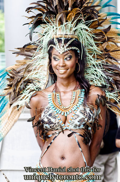 Photo from the Official Launch to kickoff the 2015 Scotiabank Toronto Caribbean Carnival. Photo credit Vincent Banial