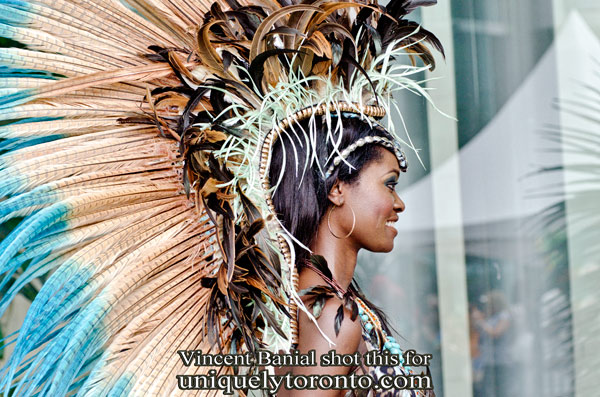 Photo from the Official Launch to kickoff the 2015 Scotiabank Toronto Caribbean Carnival. Photo credit Vincent Banial