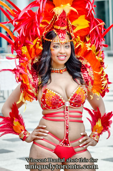 Photo from the Official Launch to kickoff the 2015 Scotiabank Toronto Caribbean Carnival. Photo credit Vincent Banial