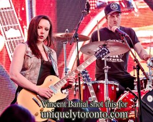 Photo of the Fefe Dobson concert at the Ontario Celebration Zone at Harbourfront Centre on July 15 2015. Photo credit Vincent Banial