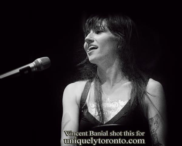 Photo of the LIGHTS concert at the CIBC Pan AM Park at the CNE grounds, as part of Toronto 2015 Panamania. Photo credit Vincent Banial