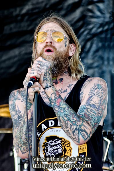 Photo of "Brian Byrne" the Lead Singer for "I Mother Earth" performing at Cosmo Music in 2015. Photo Credit Vincent Banial