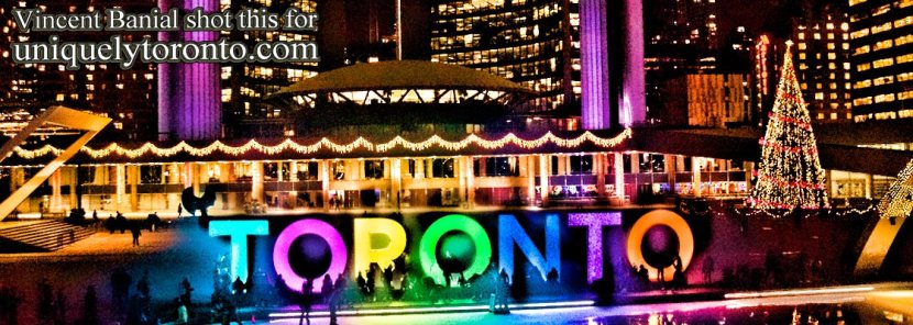 2016 Nathan Phillips Square. Toronto Christmas Tree. Photo credit Vincent Banial