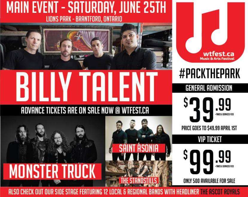 WTFEST 2016 Art and Music Festival 2016 in Brantfprd