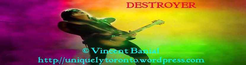 Photo of the band DESTROYER perfomring at the CNE Midways Stage. Photo Credit Vincent Banial