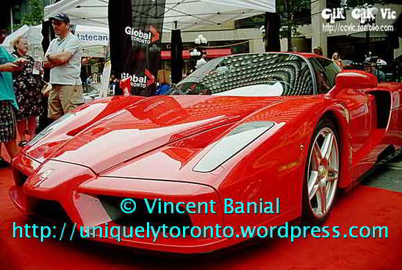 Photo of a Ferrai Enzo. Photo credit Vincent Banial