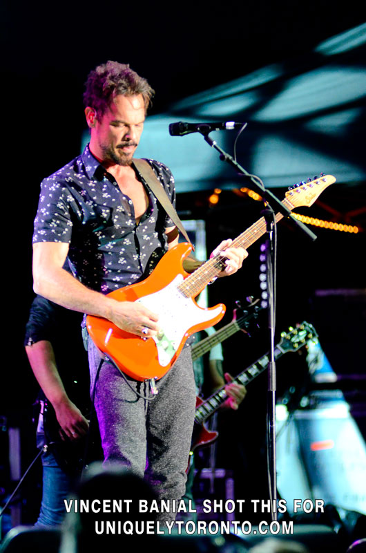 Photo of "Big Wreck" at WTFest in Brantford 2015. Photo Credit Vincent Banial